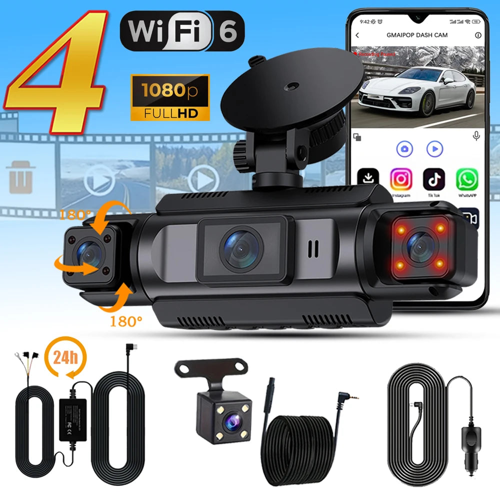 2026 DASH CAMERA - 4 CHANNEL