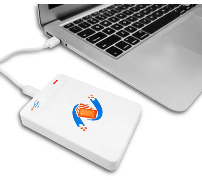 FOB Copier Duplicator Reader Writer 125KHz 13.56MHz USB Programmer Key fobs UID T5577 Rewritable Support NFC Phone / Wristband