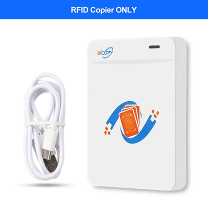 FOB Copier Duplicator Reader Writer 125KHz 13.56MHz USB Programmer Key fobs UID T5577 Rewritable Support NFC Phone / Wristband