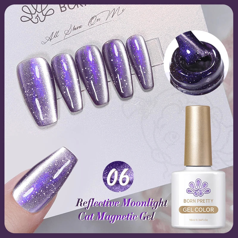 BORN PRETTY 117 Colors Cat Magnetic Gel Nail Polish