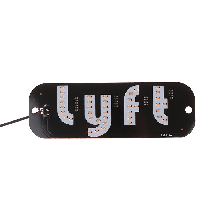 LYFT LED TAXI SIGN - PURPLE