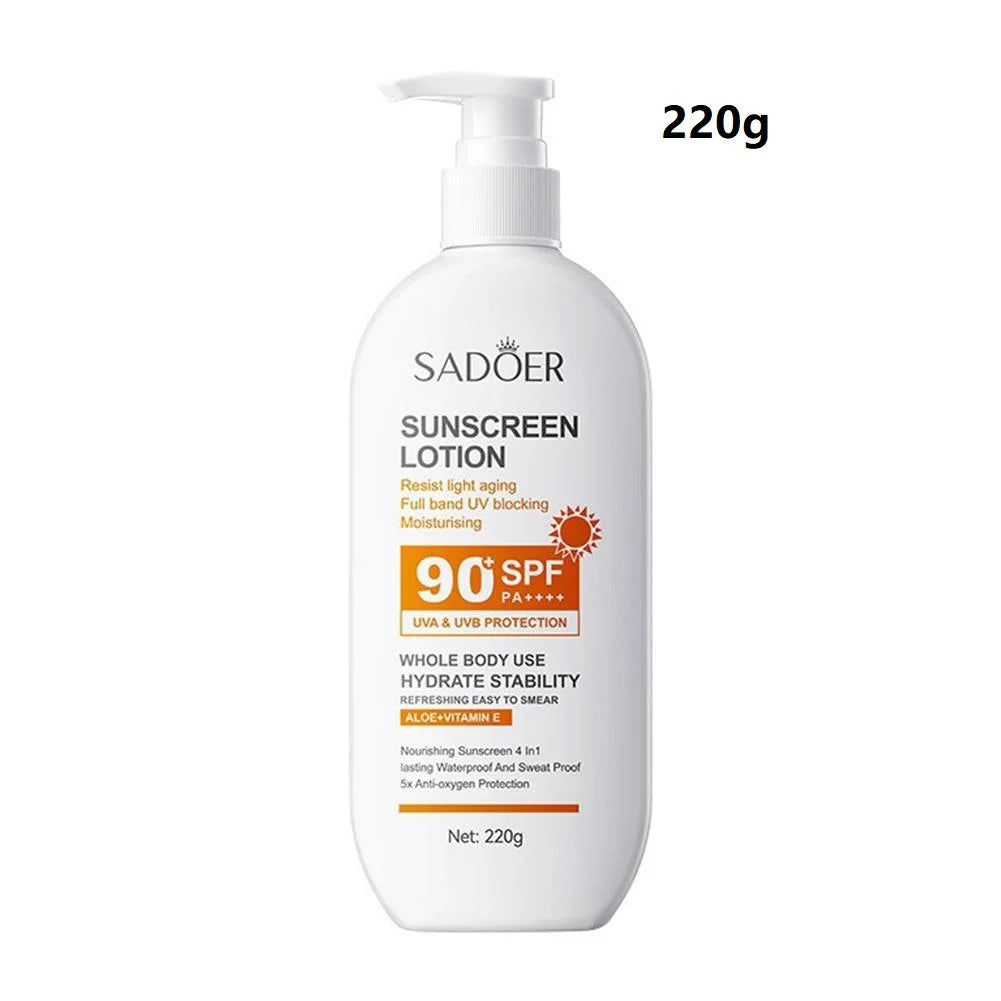 Facial Body Sunscreen SPF90+/SPF50+ Anti Sun UV Protector