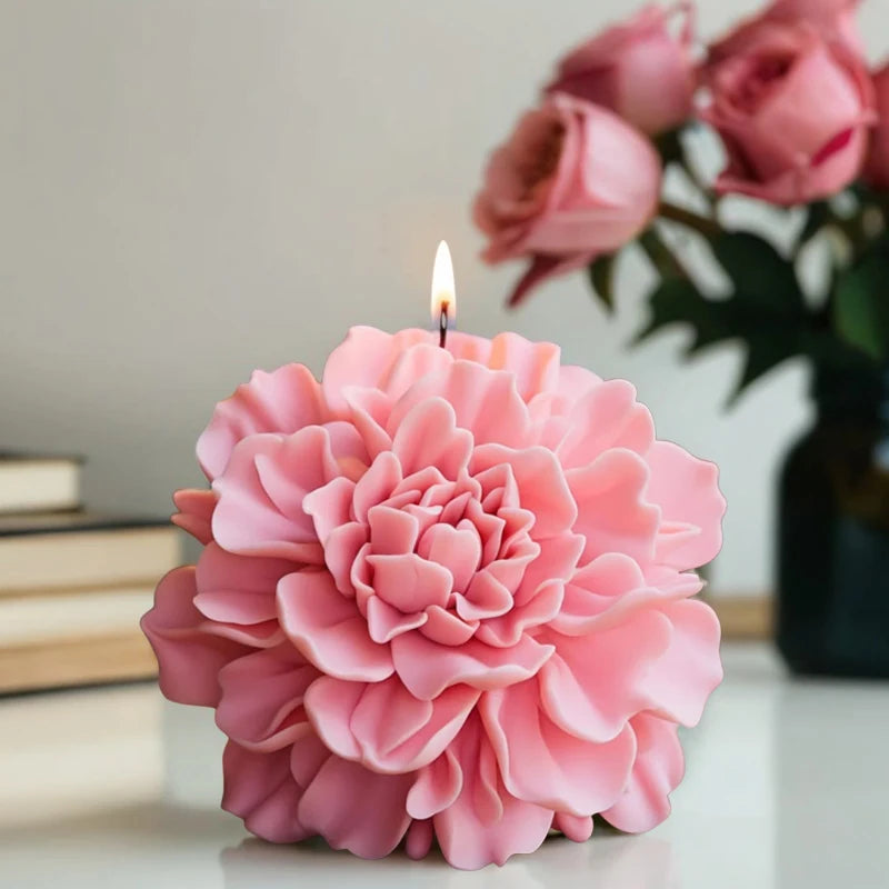 Hibiscus Flower Mold for Candle & Soap