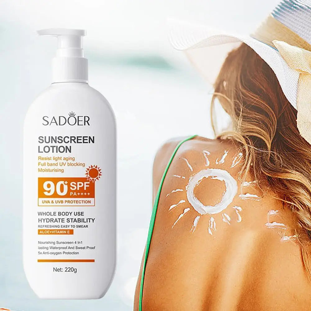 Facial Body Sunscreen SPF90+/SPF50+ Anti Sun UV Protector