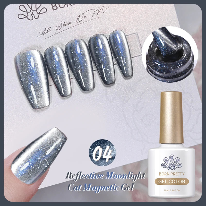 BORN PRETTY 117 Colors Cat Magnetic Gel Nail Polish