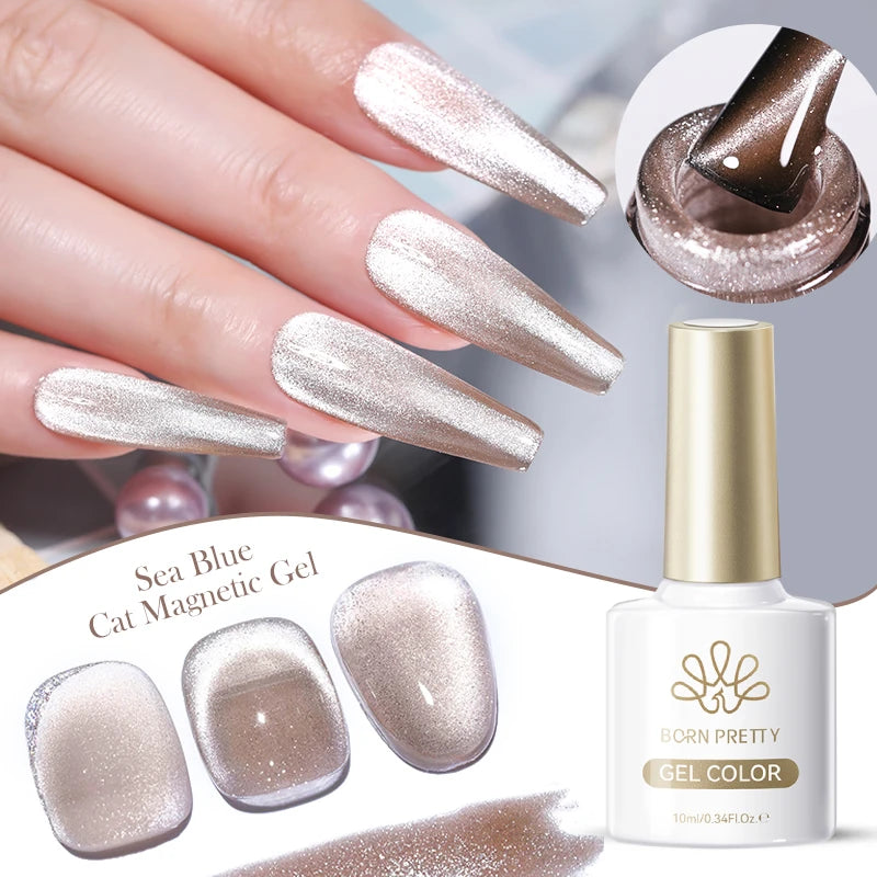 BORN PRETTY 117 Colors Cat Magnetic Gel Nail Polish