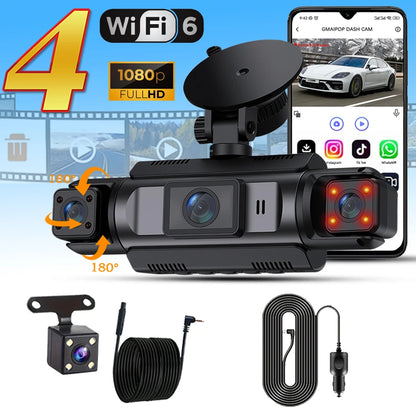 2026 DASH CAMERA - 4 CHANNEL