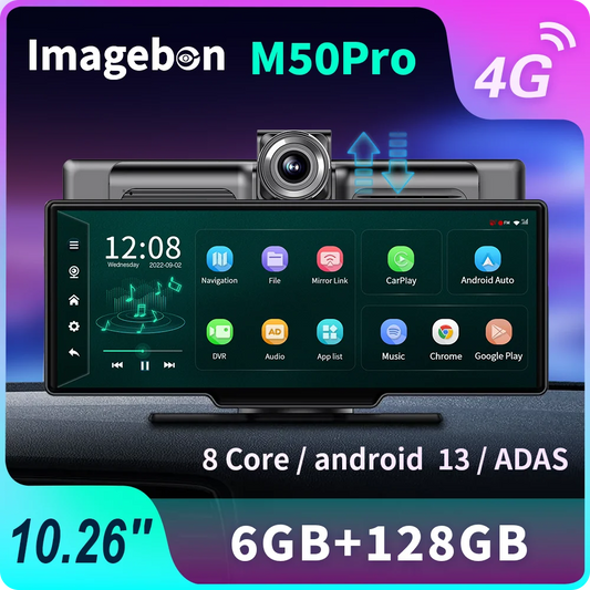 SMART 10.26 INCH CARPLAY WITH  INBUILD DASH CAMERA