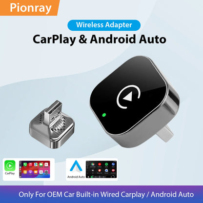 2026 Pionray 2 in 1 Wireless CarPlay :