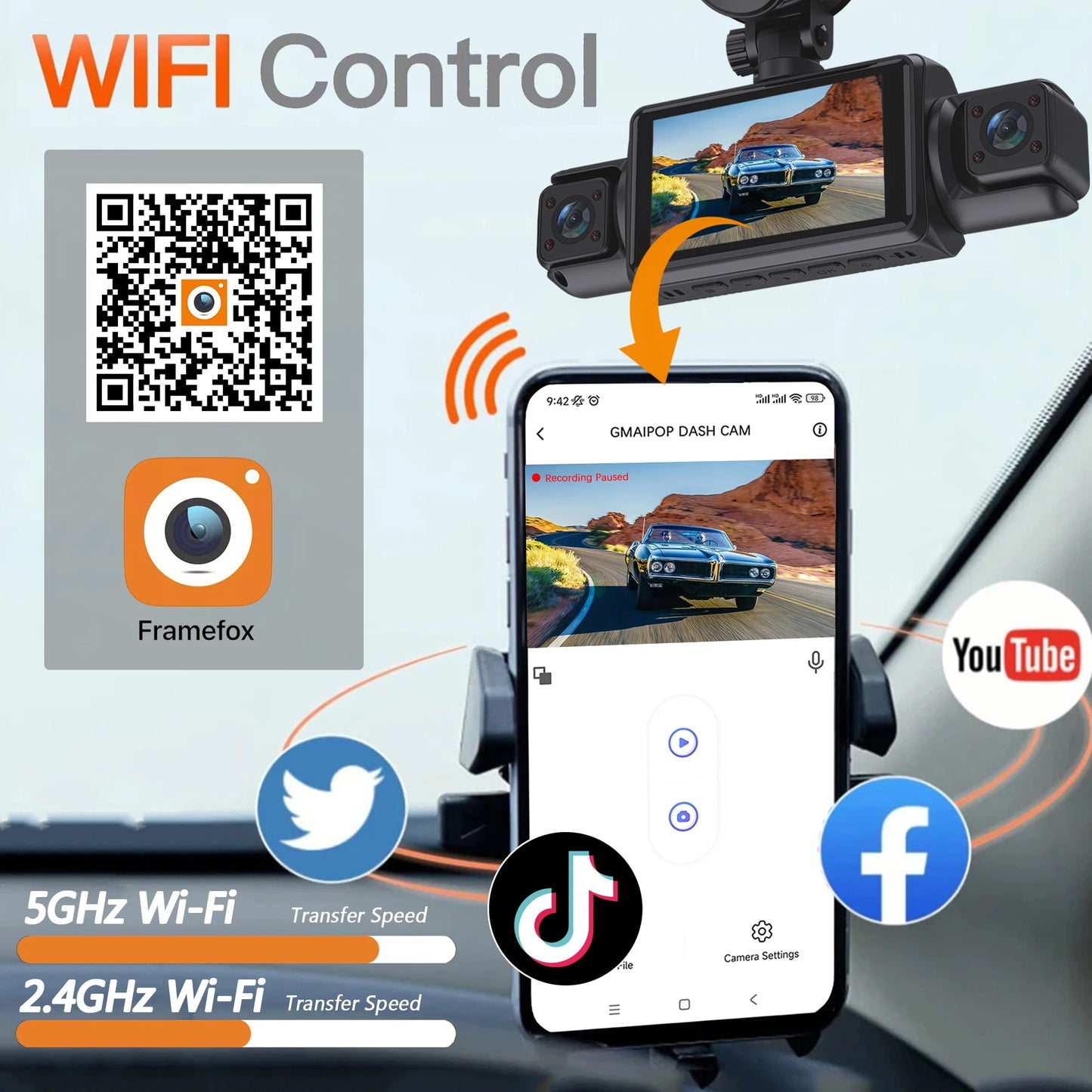 2026 DASH CAMERA - 4 CHANNEL