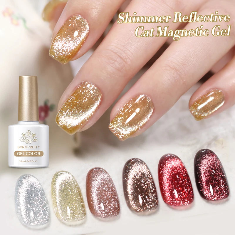 BORN PRETTY 117 Colors Cat Magnetic Gel Nail Polish