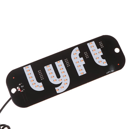 LYFT LED TAXI SIGN - PURPLE