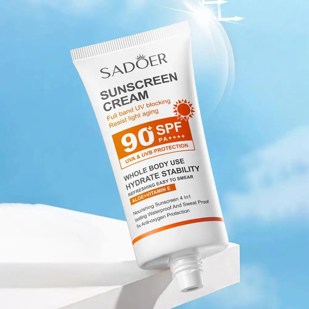 Facial Body Sunscreen SPF90+/SPF50+ Anti Sun UV Protector