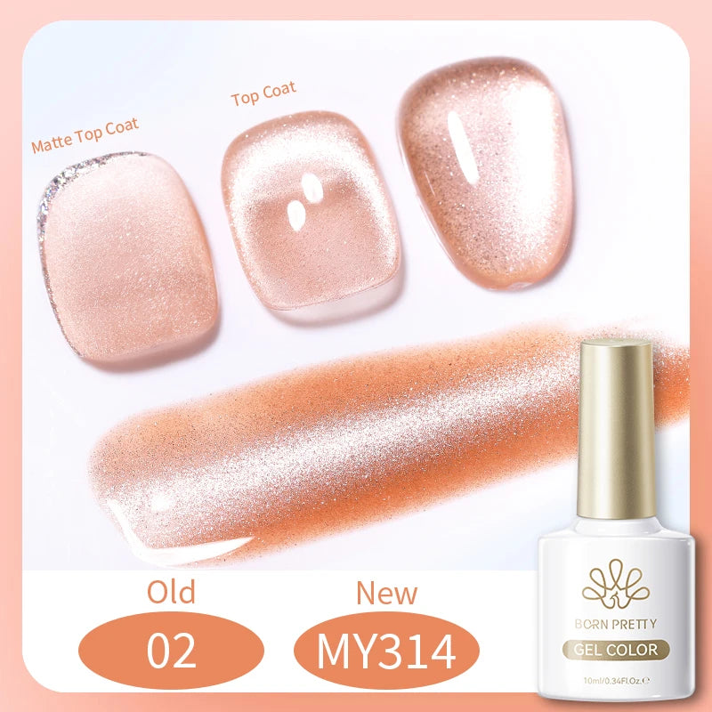 BORN PRETTY 117 Colors Cat Magnetic Gel Nail Polish