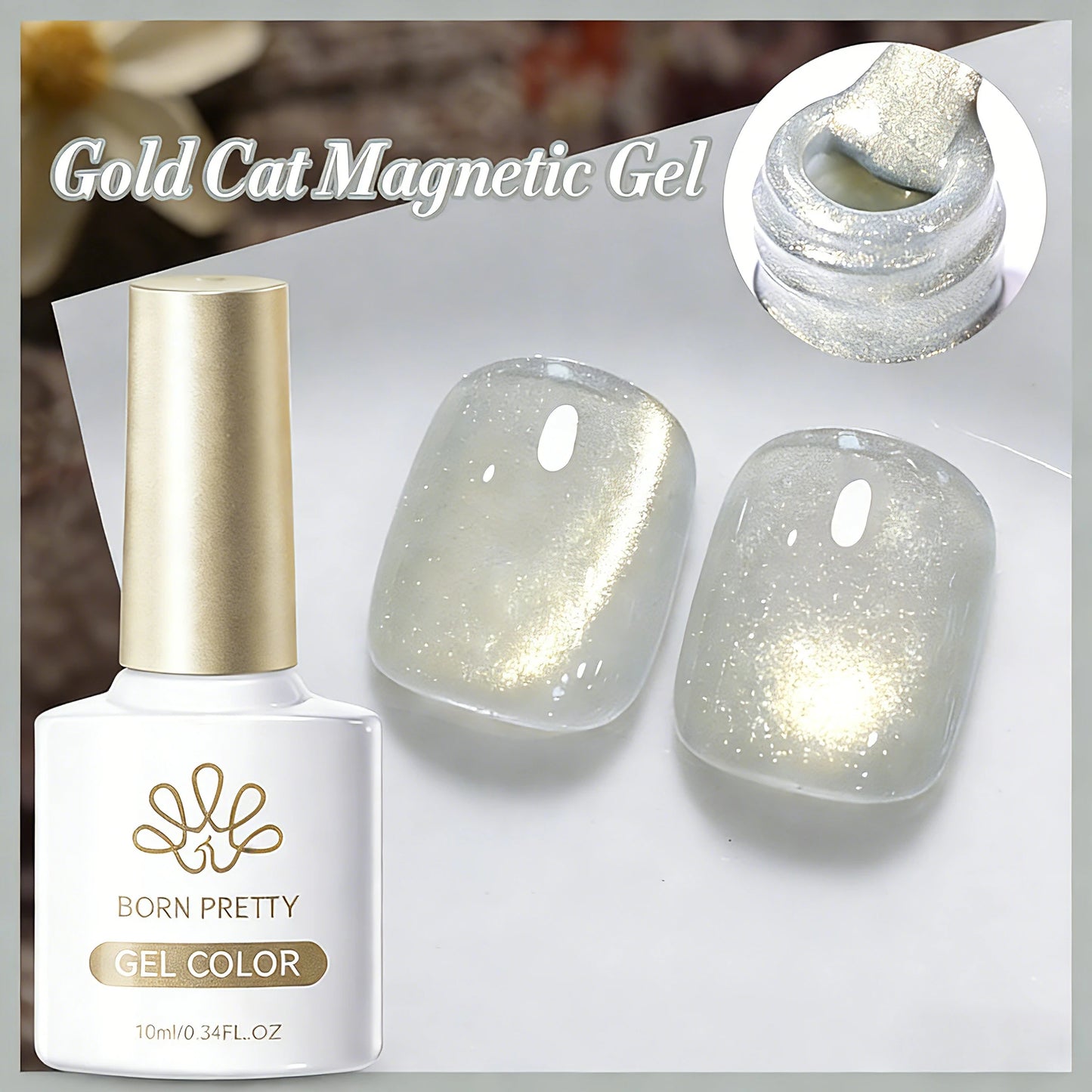 BORN PRETTY 117 Colors Cat Magnetic Gel Nail Polish