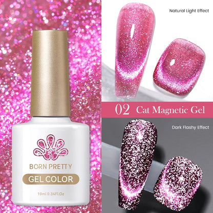 BORN PRETTY 117 Colors Cat Magnetic Gel Nail Polish