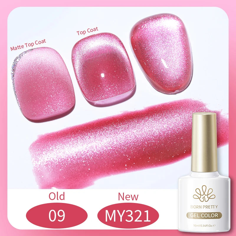 BORN PRETTY 117 Colors Cat Magnetic Gel Nail Polish