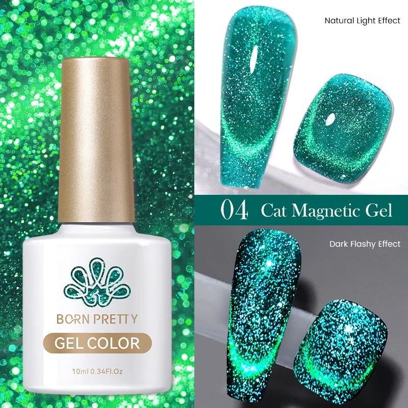 BORN PRETTY 117 Colors Cat Magnetic Gel Nail Polish