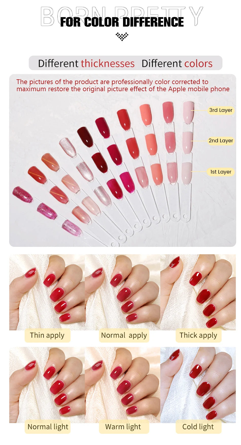 BORN PRETTY 117 Colors Cat Magnetic Gel Nail Polish