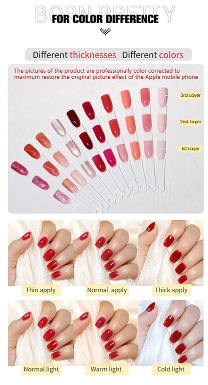 BORN PRETTY 117 Colors Cat Magnetic Gel Nail Polish