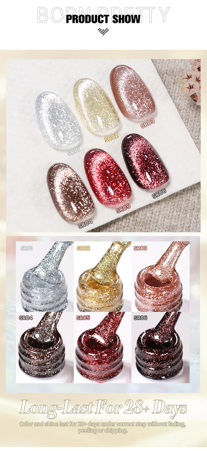 BORN PRETTY 117 Colors Cat Magnetic Gel Nail Polish