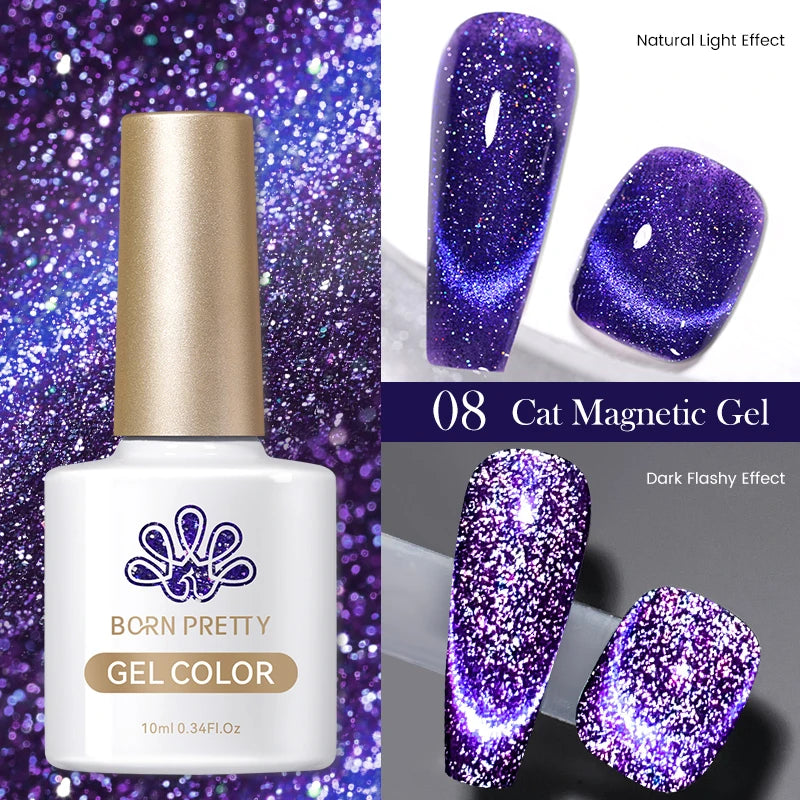 BORN PRETTY 117 Colors Cat Magnetic Gel Nail Polish