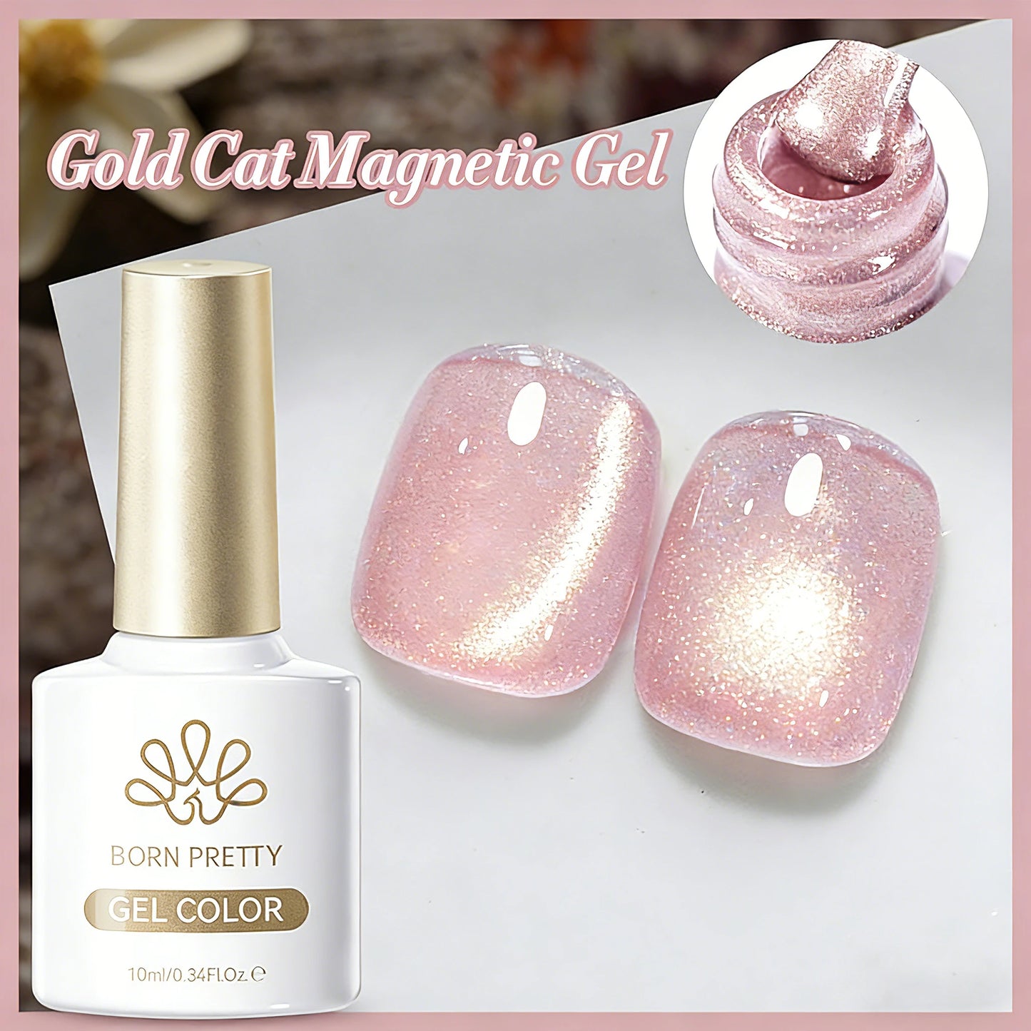 BORN PRETTY 117 Colors Cat Magnetic Gel Nail Polish