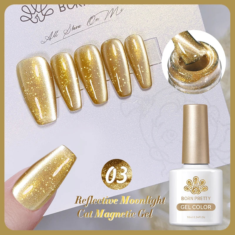 BORN PRETTY 117 Colors Cat Magnetic Gel Nail Polish
