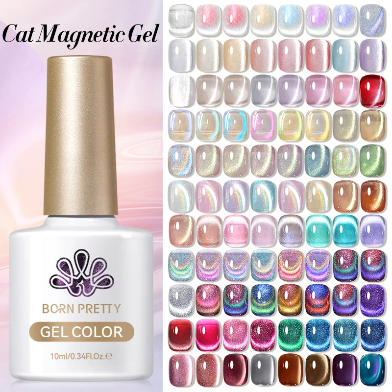 BORN PRETTY 117 Colors Cat Magnetic Gel Nail Polish