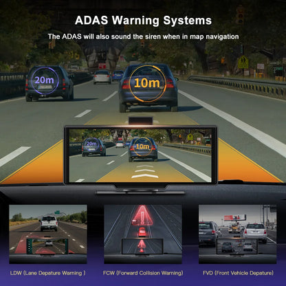 SMART 10.26 INCH CARPLAY WITH  INBUILD DASH CAMERA