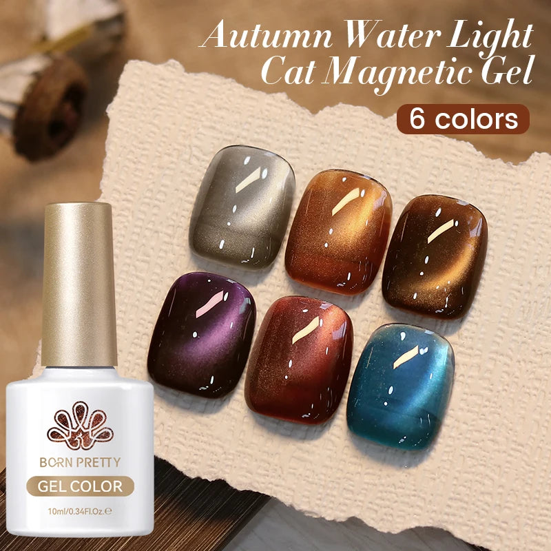 BORN PRETTY 117 Colors Cat Magnetic Gel Nail Polish